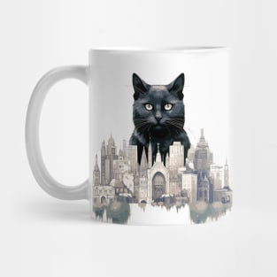 Cat Pet Animal Beauty Nature City Discovery Mug